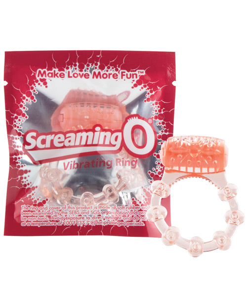 Screaming O Stimulator Soft Silicone Vibrating Ring with Pleasure Bumps for Couples Enjoyment