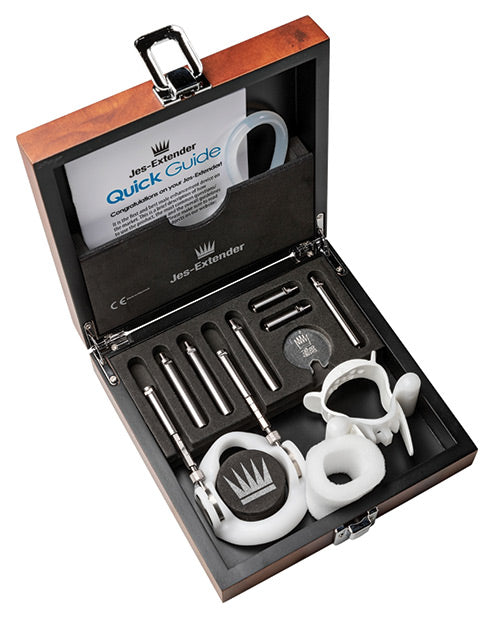 Jes Extender Original Standard Penis Enlarger Kit with Comfort Strap and Elongation Bars