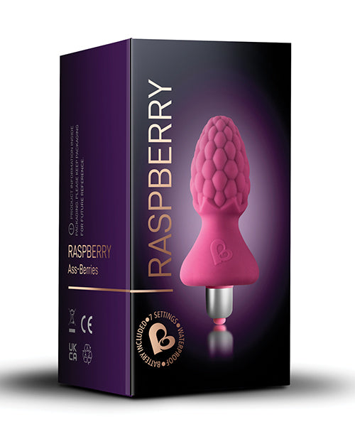 Rocks Off Anal Plug Berry-Shaped with 7-Speed RO-80mm Bullet for Beginner-Friendly Anal Stimulation