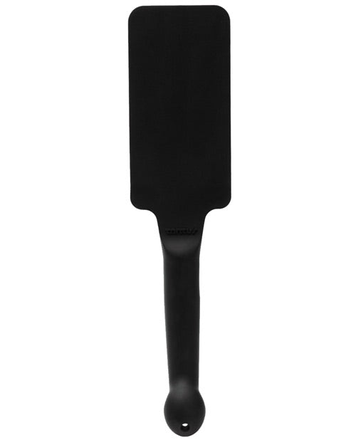 Tantus Silicone Paddle with Insertable Handle and Smooth Surface for Versatile Bondage Play