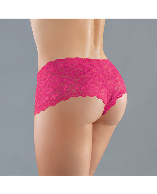 Adore Lingerie Hot Pink Panty Stretch Fit and One Size Design for Bold Intimate Wear
