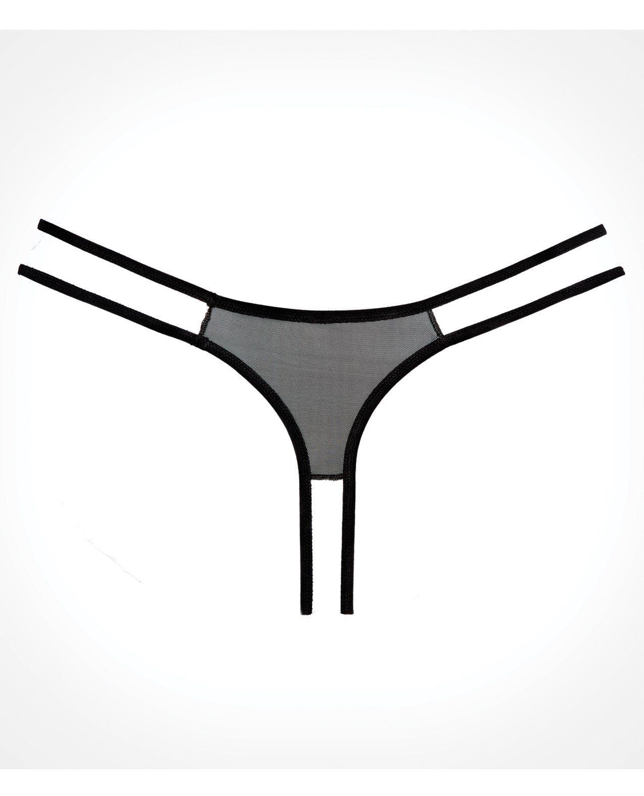 Adore Sweet Honey Black Panty – One Size Chic Lingerie