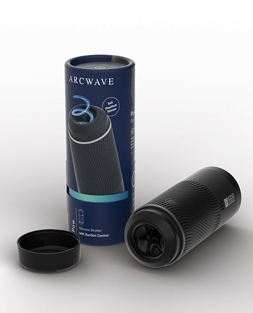 Arcwave Stroker Manual Suction Control CleanTech Silicone Dual Entry for Personalized Stimulation