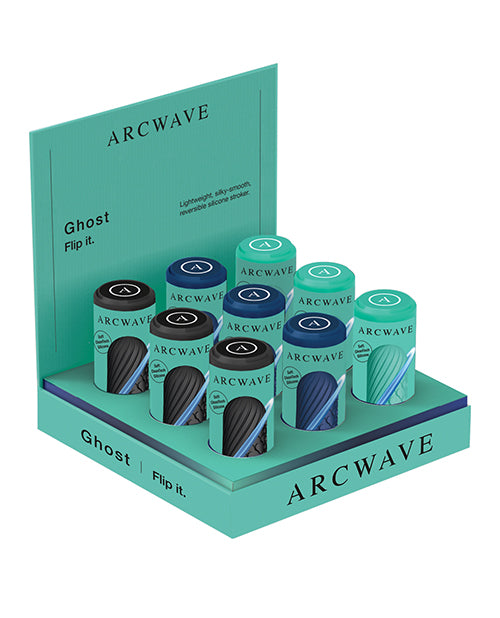 Arcwave stroker reversible textured CleanTech Silicone lightweight design for enhanced pleasure