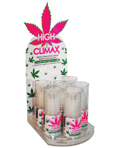 High Climax Female Stimulating Cream with Hemp Seed Oil for Enhanced Sensation and Intimate Pleasure