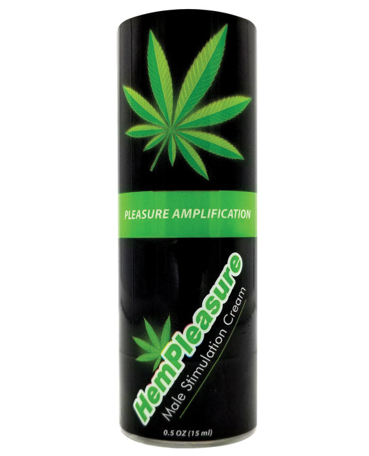 HemPleasure Sexual Enhancer Cream with Hemp Seed Oil and Tingling Formula for Enhanced Male Stimulation