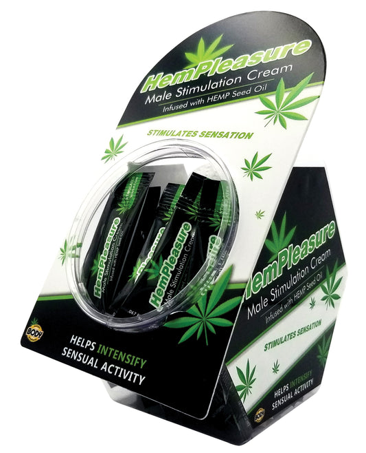 HemPleasure Arousal Cream for Men with Hemp Seed Oil and Tingling Sensation for Enhanced Stimulation