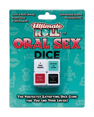 Ball and Chain Adult Dice Game Four Colorful Oral Sex Dice for Spontaneous Couples Play