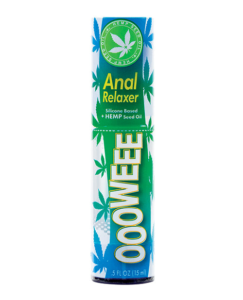 Ooowee Anal Relaxing Lubricant with Hemp Seed Oil and Amyris Oil for Gentle and Moisturizing Comfort