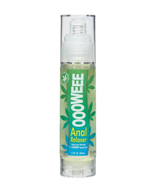 Ooowee Anal Lubricant with Hemp Seed and Amyris Oil for Comfort and Reduced Friction