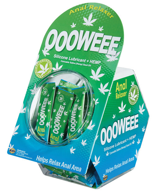 Ooowee Personal Lubricant Sample Packet with Amyris Oil and Hemp Seed Oil for Smooth Comfort