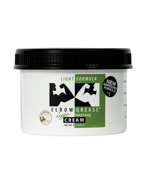 Elbow Grease Lubricant Light Cream Unscented Mineral Oil for Smooth Personal Sensation