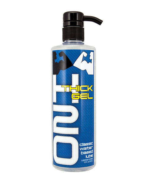 H2O Lubricant Thick Gel Water-Based Pump Bottle for Long-Lasting Intimate Comfort