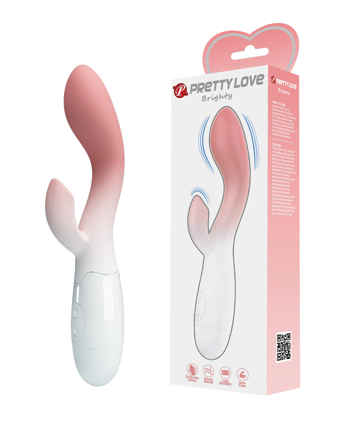 Pretty Love Brighty Vibrator - Pink Ombre