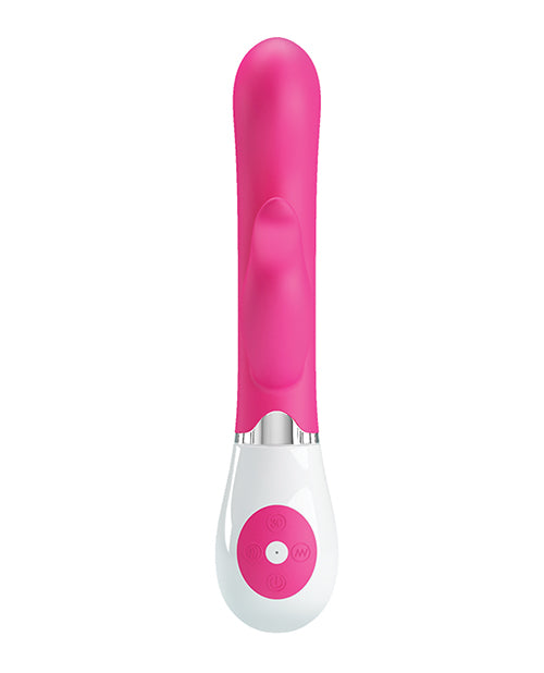 Pretty Love Felix Voice-Controlled Silicone Rabbit Vibrator in Pink