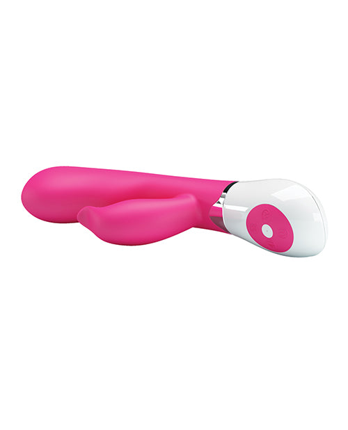 Pretty Love Felix Voice-Controlled Silicone Rabbit Vibrator in Pink