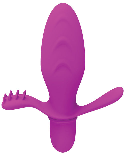 Pretty Love Fitch Vibrating Anal Plug with Perineum Massager