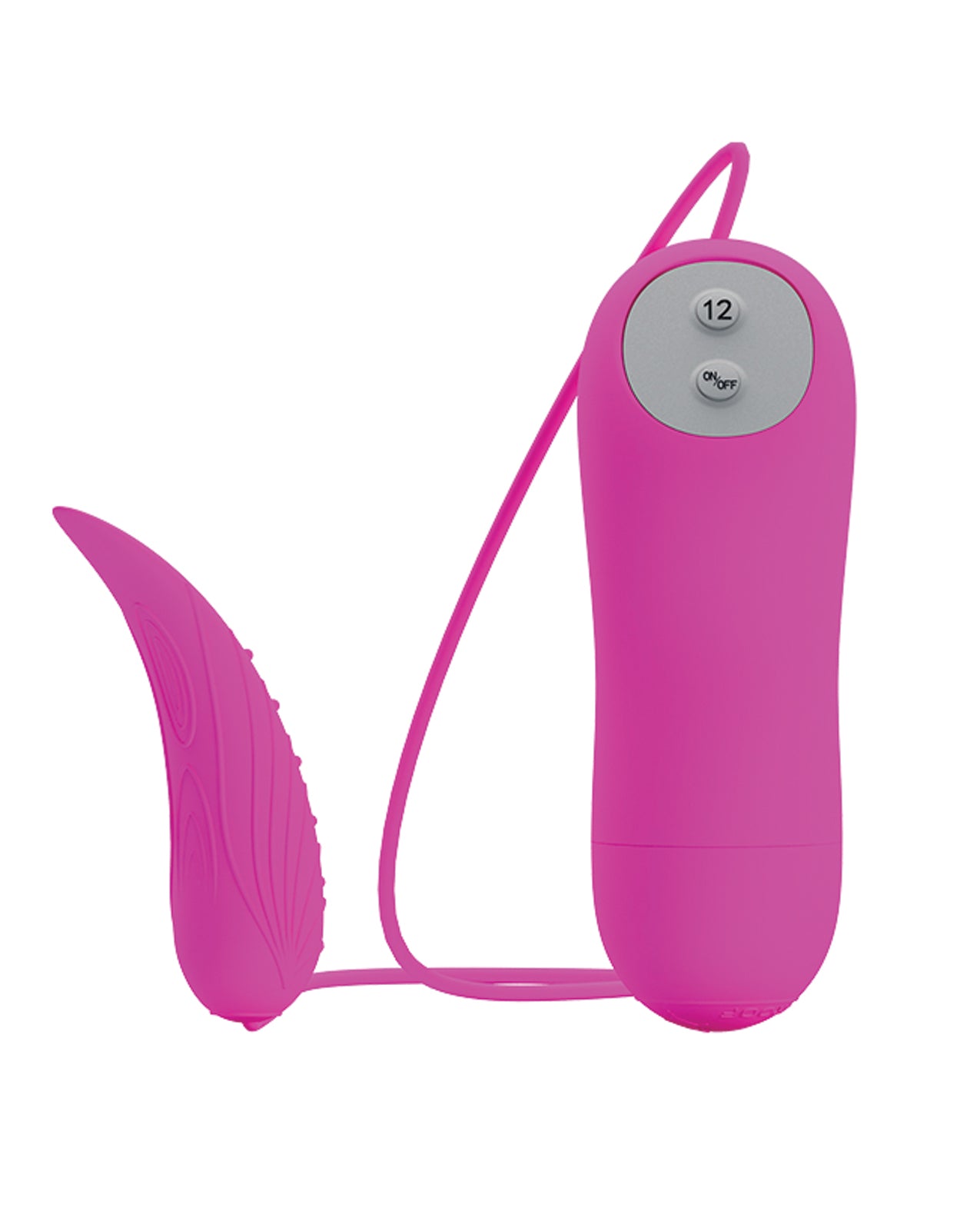 Pretty Love Archer Fuchsia Silicone Vibrator with 12 Speeds