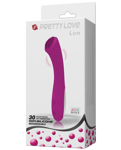 Pretty Love G-Spot Stimulator Rechargeable Silicone Wand with 30 Vibration Functions for Intimate Pleasure