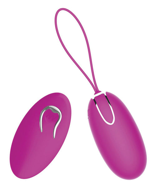 Pretty Love Joyce Vibrating Egg with Remote Control in Fuchsia