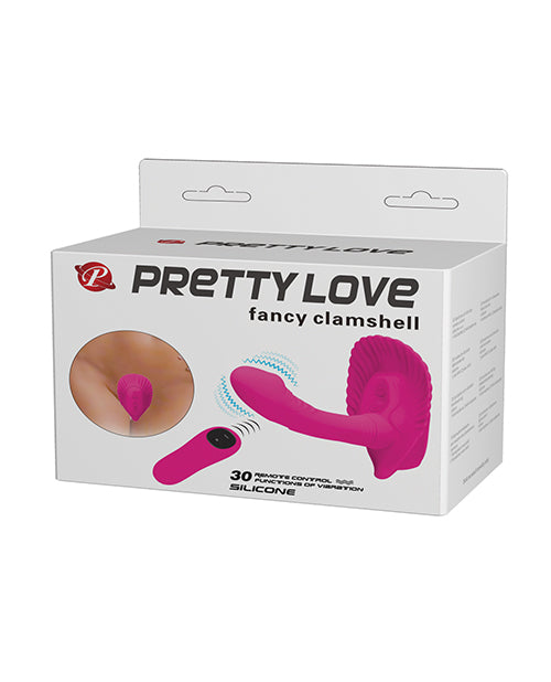 Pretty Love Vibrator Remote Control 30 Vibration Settings Curved Silicone Design for G-Spot Stimulation