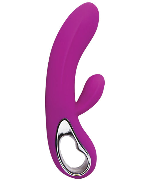 Pretty Love Elmer Rabbit Vibrator with Dual Motors and Metallic Handle