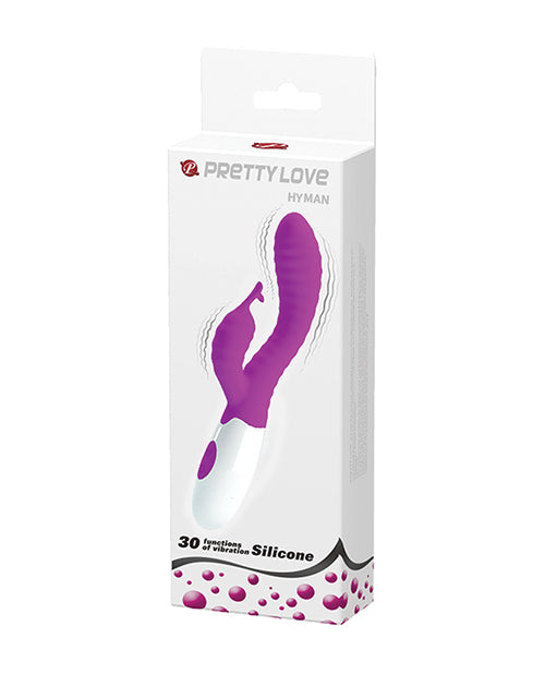 Pretty Love Rabbit Vibrator with 30 Vibrating Modes Curved G-Spot Design for Intense Pleasure