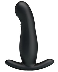 Pretty Love Eudora Vibrating Prostate Massager with Ergonomic Handle - Black