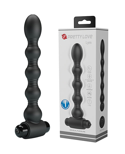Pretty Love Anal Toy Smooth Silicone 10 Vibration Functions with Ergonomic Handle for Enhanced Anal Pleasure