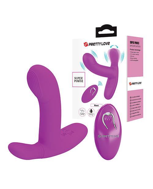 Pretty Love Stimulator Panty Vibe with Wireless Remote in Fuchsia Medical-Grade Silicone for Discreet G-Spot and Clitoral Stimulation
