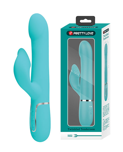 Pretty Love Vibrator Dual Motors Rolling Ball Beads for Blended Climax and Intimate Pleasure
