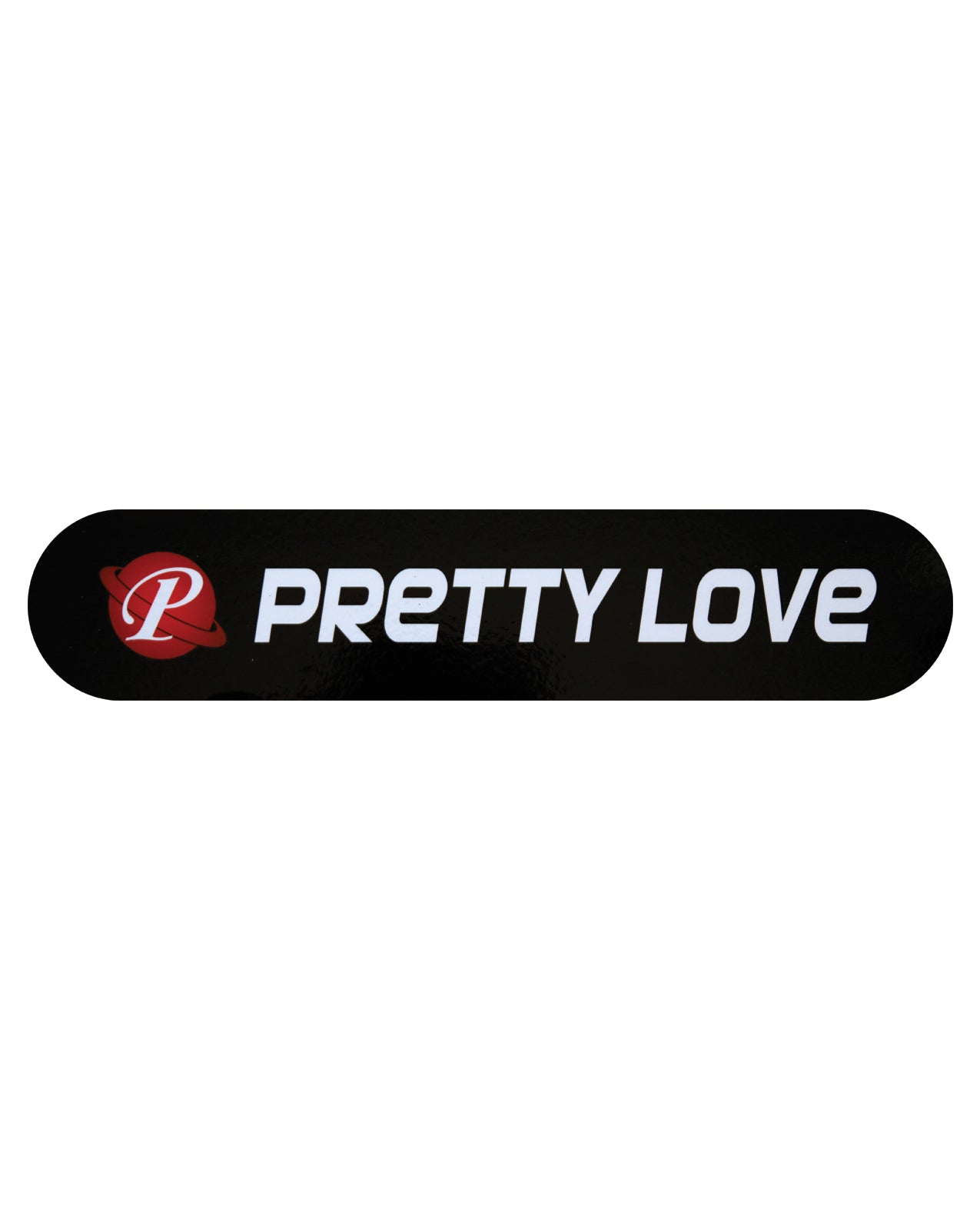 Pretty Love Foam Sign with Vibrant Print and Lightweight Design for Retail Promotions