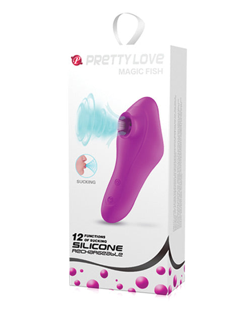 Pretty Love Stimulator Silicone 12 Suction and Vibration Functions USB Rechargeable for Targeted Clitoral Stimulation