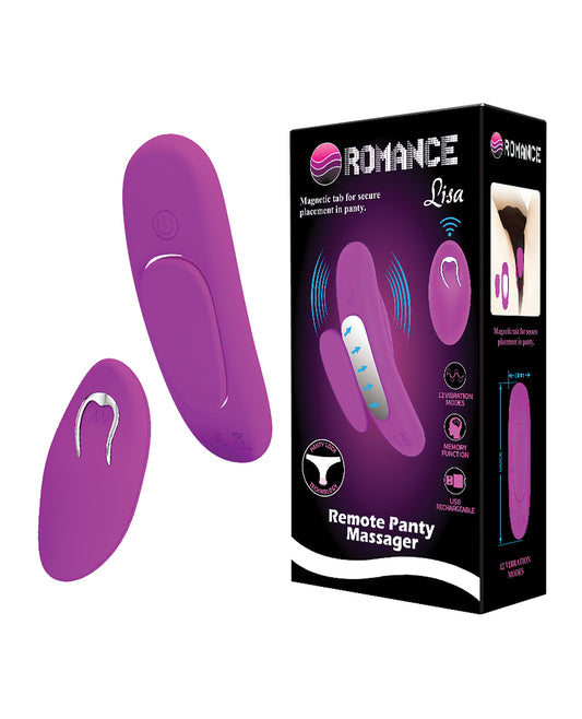 Pretty Love Stimulators Magnetic Panty Vibrator with Remote and 12 Vibration Modes for Discreet Pleasure