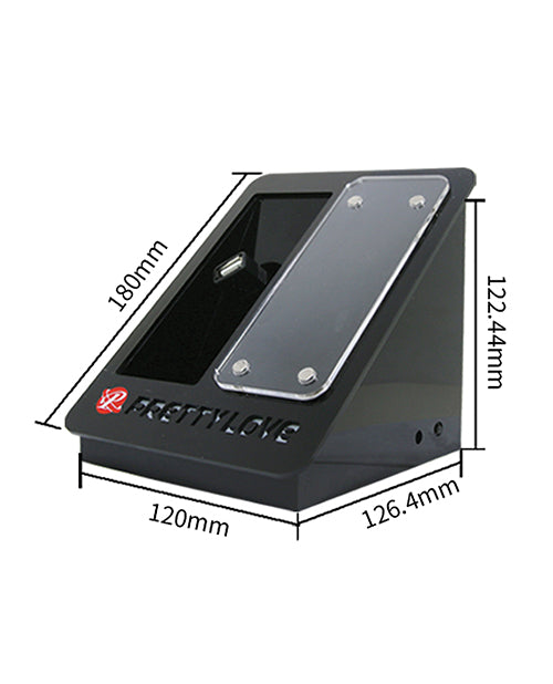 Pretty Love Large Tester Holder with LED Lighting and Acrylic Design for Retail Product Display