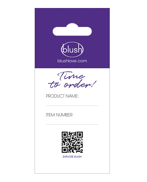 Blush Novelties Out of Stock Reorder Tags Durable Cardstock Pack of 25 for Retail Inventory Management