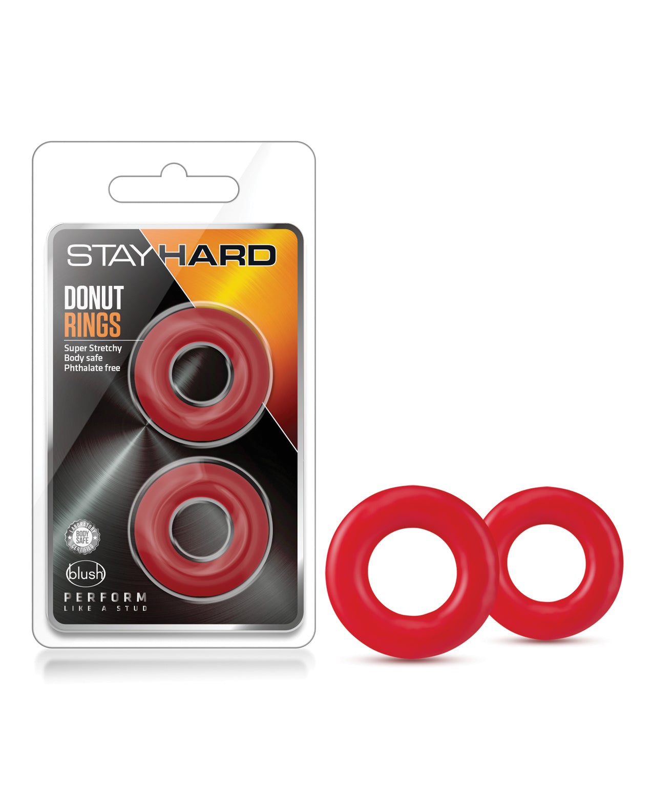 Stay Hard Penis Enhancement Rings Soft Stretchy TPE Tear Resistant for Stamina Support