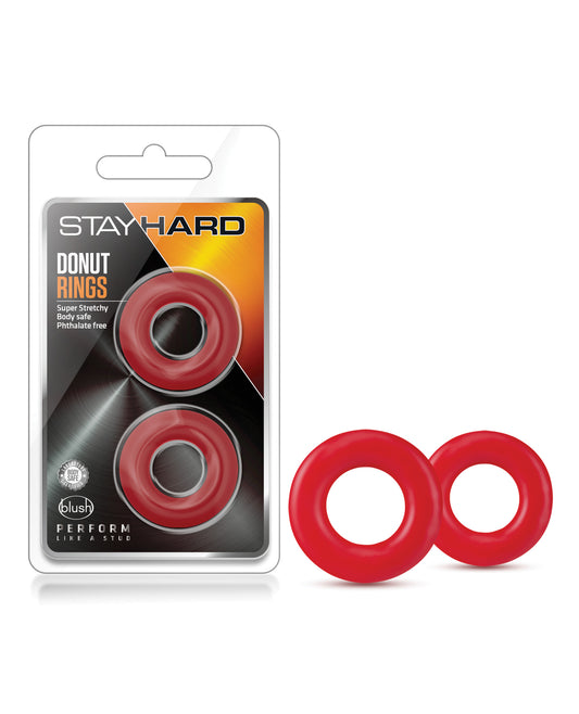 Stay Hard Penis Enhancement Rings Soft Stretchy TPE Tear Resistant for Stamina Support