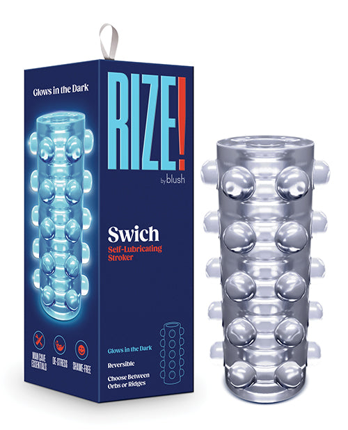 Rize Pocket Stroker Glow-in-the-Dark Reversible Design with Dual Texture for Pleasure