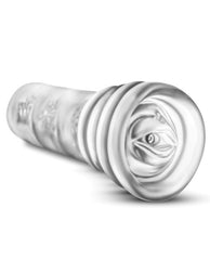All In Clear Multi-Chamber Masturbator Stroker with Visual Design