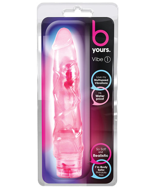 B Yours Vibrator Realistic Design Adjustable Multi-Speed Vibration for Beginner-Friendly Stimulation