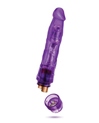 Blush B Yours Vibe #1 Purple 9-Inch Realistic Vibrator with Multi-Speed