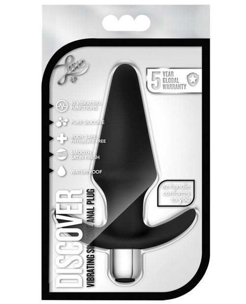 Luxe Anal Plug Removable Vibrating Bullet Body-Safe Silicone for Versatile Anal Pleasure