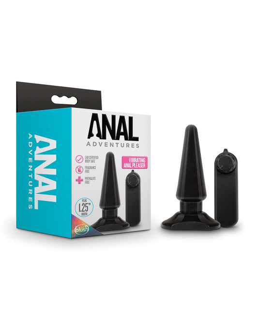 Anal Adventures Anal Pleaser Tapered Shape Multi-Speed Controller for Comfortable Anal Play