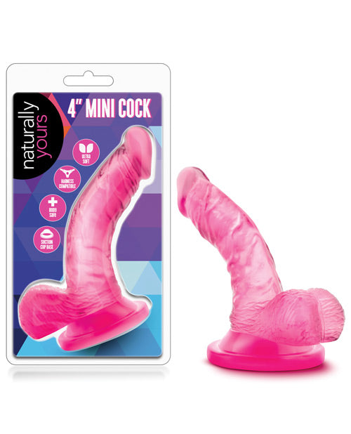 Naturally Yours Dildo Petite Realistic TPE Hand-sculpted Compact Size for Beginner Intimate Pleasure