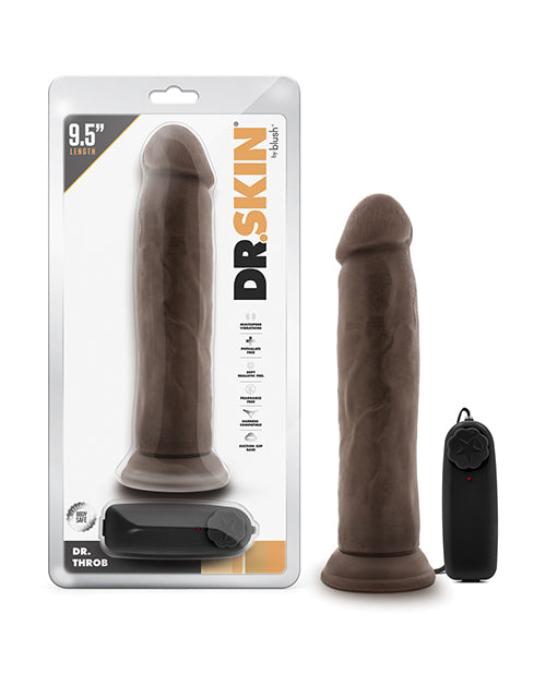 Dr. Skin Dong Realistic Vibrating Suction Cup Harness Compatible for Versatile Pleasure
