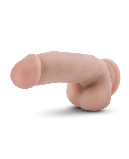 The Pizza Boy Realistic Dildo with Suction Cup and Harness Compatible – Flesh