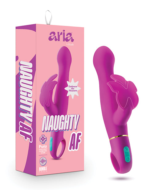 Aria Vibrator Dual Motor Deep Rumbly Vibration Waterproof Design for Clitoral and G-Spot Stimulation