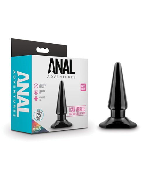 Anal Adventures Anal Plug StayPut Technology Anchor Base for Comfortable Beginner Anal Play