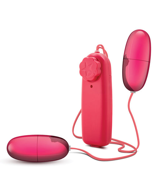 Double Pop Eggs Stimulator with Multispeed Adjustable Control